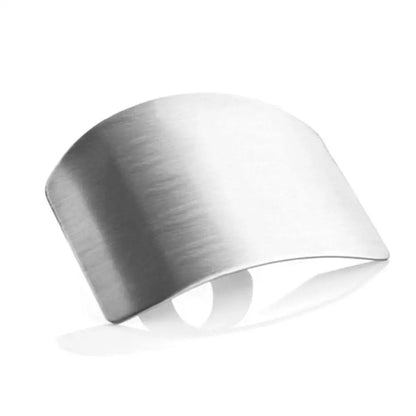 Protezione per le dita in acciaio inossidabile. Proteggi le dita mentre affetti con il coltello in cucina.
