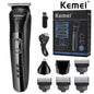 ✂️ Tagliacapelli Professionale Kemei KM-1506 – Kit con Accessori. Precisione e Stile in Ogni Dettaglio!