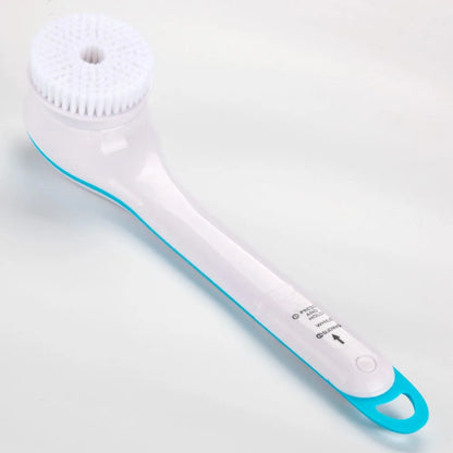 Spazzola elettrica bagno e doccia 5 in 1 per massaggio, pulizia della schiena e del corpo.