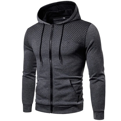 Tuta sportiva, completo due pezzi 4 stagioni: pantaloni neri e maglia 5 colori con cappuccio.