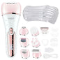 💎 Epilatore Elettrico 6 in 1 Donna – Ricaricabile, Waterproof, Viso & Corpo.