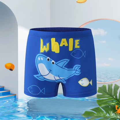 Costume Da Bagno “Pantaloncino” Da Bambino con Immagine Colorata. Design Moderno, Traspirante e Durevole, Colorato.