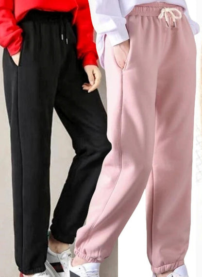 Pantalone da donna invernali con imbottitura in pile. Sportivi/casual.