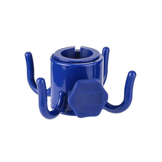 Gancio per ombrellone da spiaggia. Base con 4 punte, ideale per appendere asciugamani, borse, cappelli, occhiali da sole etc.
