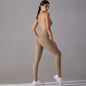 Tuta/body con top senza maniche sportivo/casual da donna, 14 colorazioni a scelta, misura dalla S alla XL.