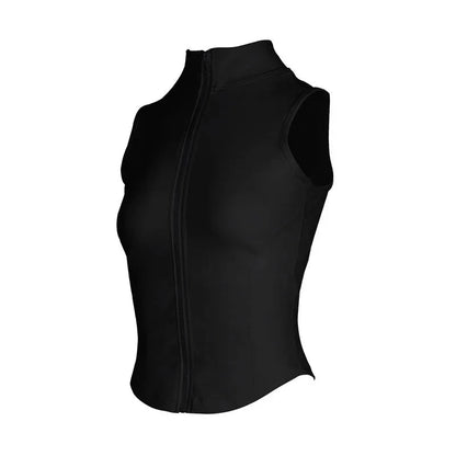 Top/T-shirt sportiva/casual, senza manica, per donna. Cinque colori e misura a scelta.