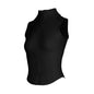 Top/T-shirt sportiva/casual, senza manica, per donna. Cinque colori e misura a scelta.