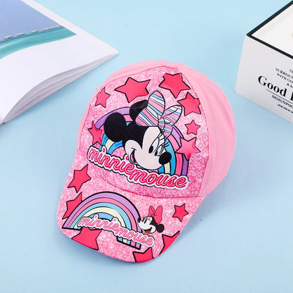 Cappello primavera/estate per bambino/a con immagini a scelta cartoni animati. Protezione a 360° in cotone traspirante.