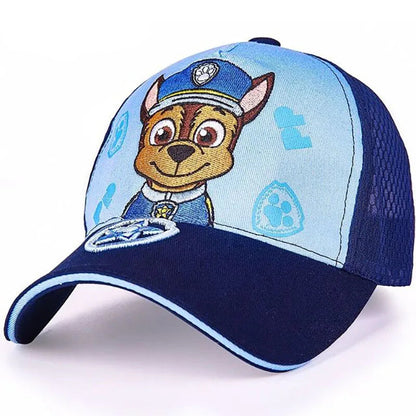 Cappello primavera/estate unisex per bambini con scelta immagini cartoni animati. Protezione a 360° in cotone traspirante.