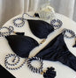 Costume da bagno da donna. Set 2 Pezzi a triangolo, chiusura a lacci regolabile, asciugatura rapida, non si restringe.