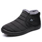 Scarpe a stivaletto, uomo/donna autunno/inverno con suola extra morbida. Casual, impermeabile foderate in morbido e caldo in peluche.