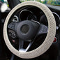 Coprivolante per auto in rete tridimensionale traspirante senza anello interno. Diametro 36-38 cm.