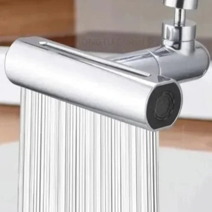 Adattatore prolunga per rubinetto a cascata, girevole a 360 ° . 3 modalità di uscita del