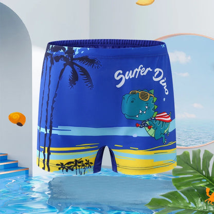 Costume Da Bagno “Pantaloncino” Da Bambino con Immagine Colorata. Design Moderno, Traspirante e Durevole, Colorato.