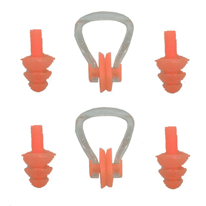 Tappi per Orecchie e Nasali in Silicone – Ideali per Nuoto e Relax. Colori a scelta.