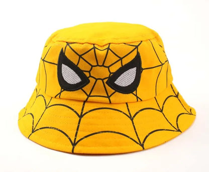 Cappello primavera/estate per bambino/a con immagini “Spider-Man”. Protezione a 360° in cotone traspirante.