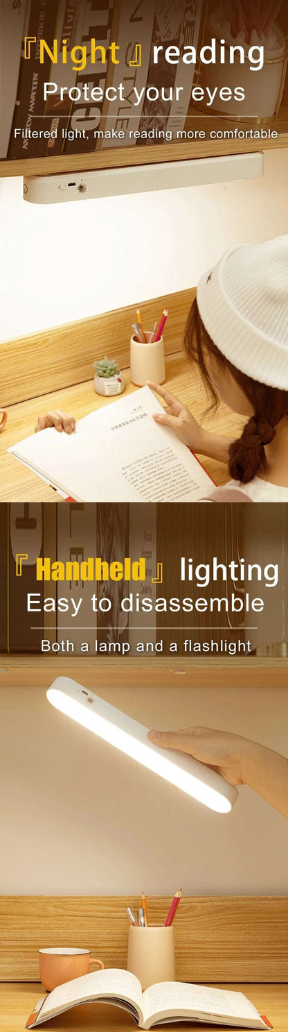 Lampada notturna decorativa per scrivania, libreria, 3D colori impostabili a piacere.
