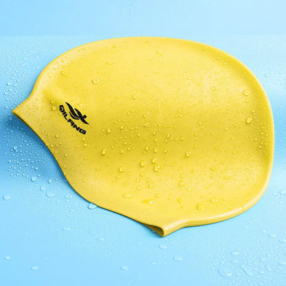 Cuffie da nuoto in silicone unisex per adulti e bambini.  Estremamente elastiche, tanti colori a scelta.