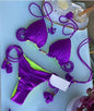 Costume da bagno da donna. Set 2 Pezzi a triangolo, chiusura a lacci regolabile, asciugatura rapida, non si restringe.