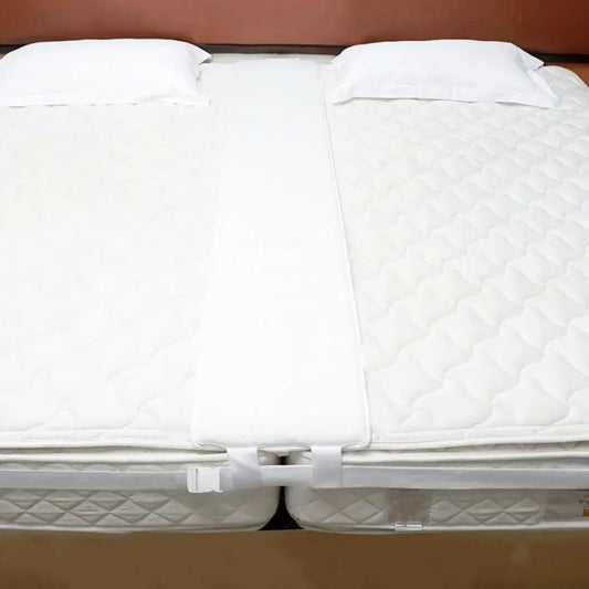 Convertitore da letto singolo a matrimoniale. Kit 30 cm. per unire i letti singoli senza il fastidioso vuoto tra i 2 materassi.