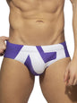Costume Da Bagno “slip” Da Uomo. Design Moderno, Traspirante e Durevole, Colorato.
