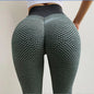 Pantaloni leggins elasticizzati, sportivi/casual a vita alta da donna. Quattro misure e 7 colori disponibili.