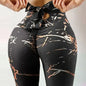 Pantaloni leggins vita alta da donna. Cinque taglie, cinque colori.