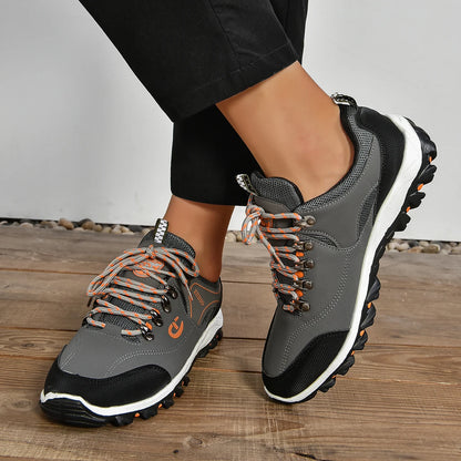 Scarpa sportiva casual, primavera/autunno, traspirante, resistente, morbida. Misura dal 39 al 48, disponibile in 3 colori.