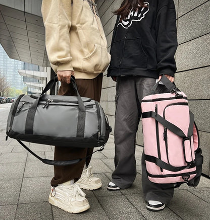 Borsa personalizzabile con foto e scritta. Di grande dimensione ideale per sport, viaggi, tempo libero.