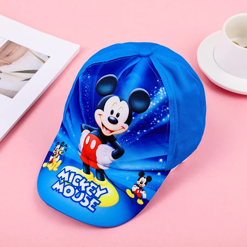 Cappello primavera/estate per bambino/a con immagini a scelta cartoni animati. Protezione a 360° in cotone traspirante.