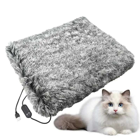 Coperta elettrica riscaldante per animali domestici. Tappetino impermeabile, anti-morso con temperatura regolabile e costante.