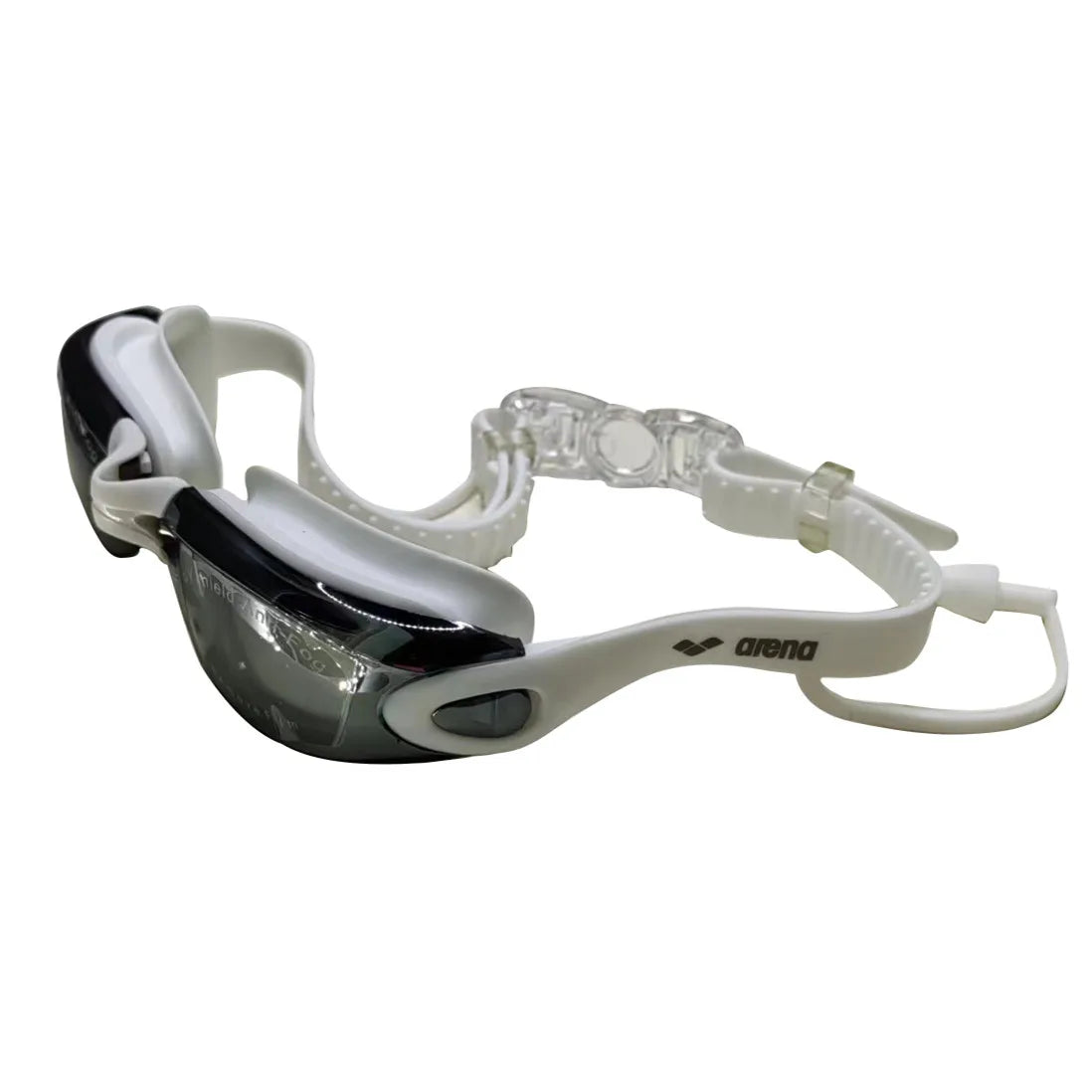 Occhialini da nuoto professionali con tappi per le orecchie, a prova di perdite, anti-appannamento, regolabili, con protezione UV.