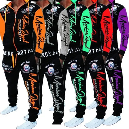 Tuta sportiva primavera/autunno, completo maglia e pantaloni, colori fantasia a scelta.