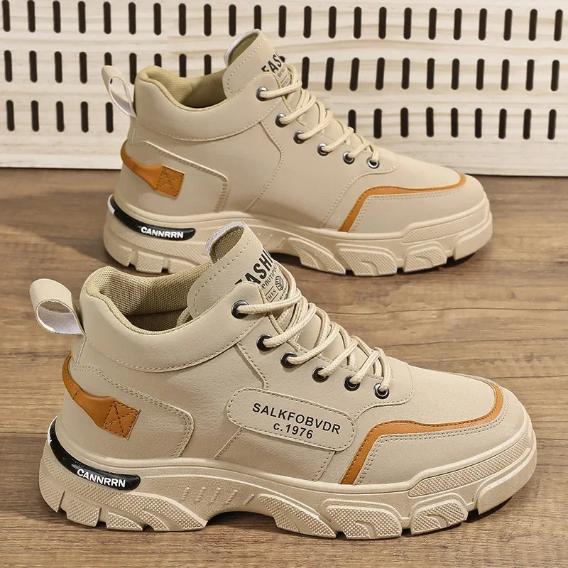 Scarpa sportiva/scarponcino casual, primavera/autunno, traspirante, resistente. Misura dal 39 al 44, disponibile in più colori.