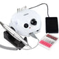 Trapano/smerigliatore elettrico per unghie. Potente motore da 35000 giri/min, a basso rumore. Kit completo di frese per unghie professionali per manicure e pedicure.