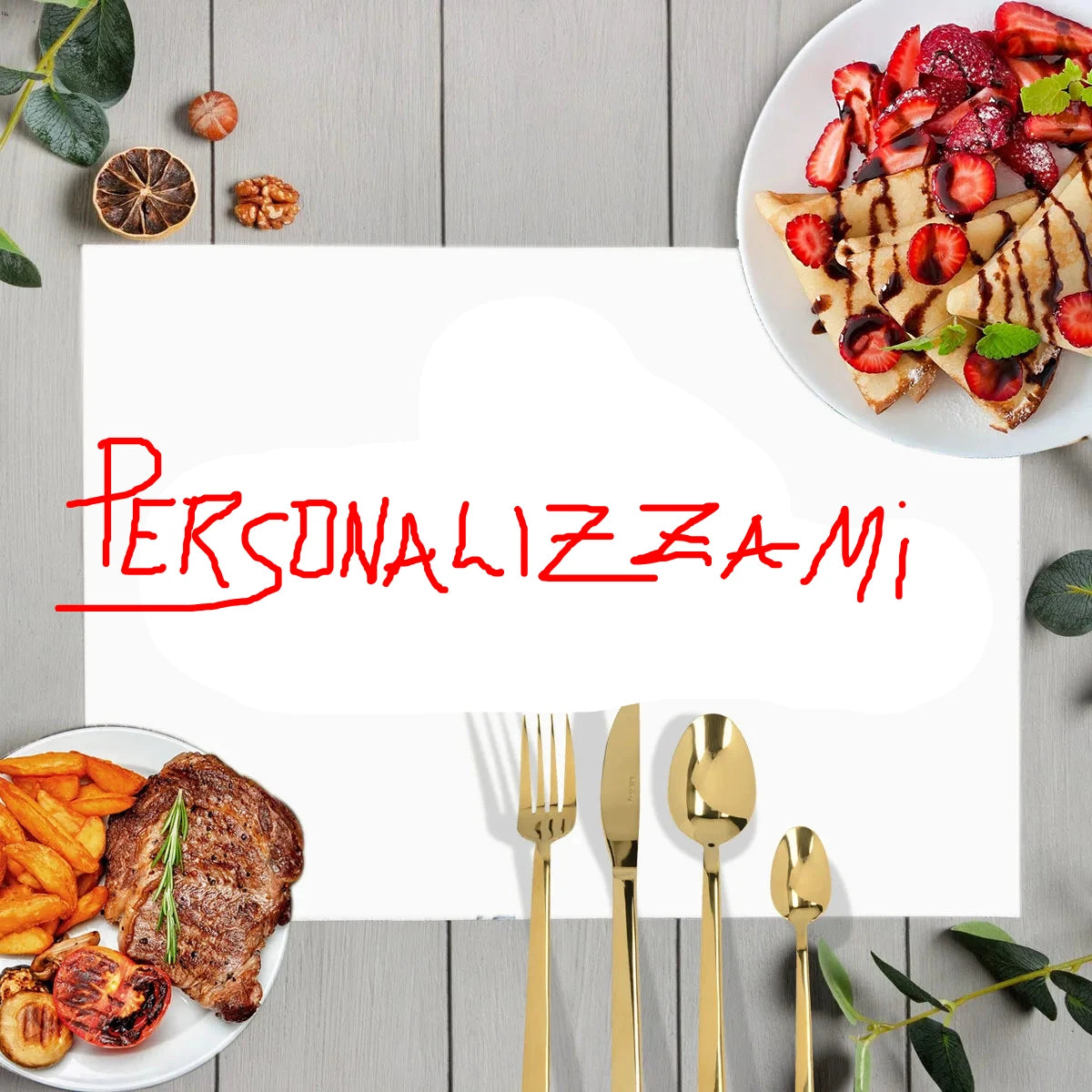 Tovaglietta da Tavolo Personalizzabile e Lavabile: Stile e Praticità per la Tua Tavola.
