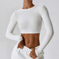 Top/T-shirt sportiva/casual, manica lunga, per donna. Misure e colori a scelta.