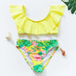 Costume Da Bagno “Bichini” da Bambina. Design Moderno, in Tante Colorazioni, Comodo, Traspirante.