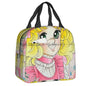 Borsa termica isolante porta vivande per bambini con immagini “Candy Candy”. Figure e colori a scelta.