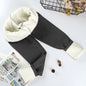 Leggins da donna invernali con imbottitura in pile. Sportivi/casual.
