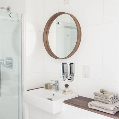 Dispenser per sapone con montaggio a parete per bagno, per doccia, cucina. 350 ml.