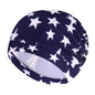 Cuffia da nuoto per donna adulta e bambina.  In nylon elastico con design per capelli lunghi.