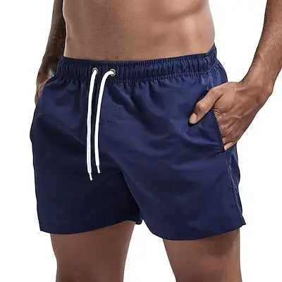 Costume Da Bagno Da Uomo Stile a Pantaloncino con Tasche. Colori Vivaci. e Design Moderno, Traspirante e Robusto.