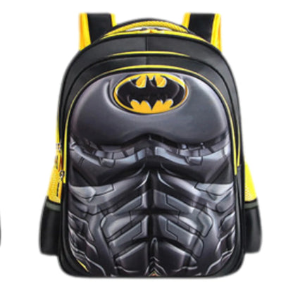 Zaino personaggi super eroi, in nylon poliestere.  Spazioso e alla Moda, Perfetto per Scuola, Viaggi e Tempo Libero.
