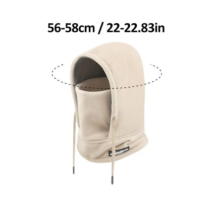 Passamontagna in pile unisex, misura unica 5 colori.