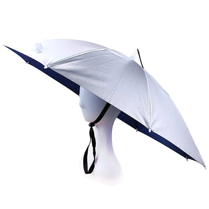 Ombrello/Cappello da pioggia portatile. Protezione UV.