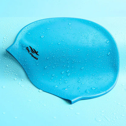 Cuffie da nuoto in silicone unisex per adulti e bambini.  Estremamente elastiche, tanti colori a scelta.