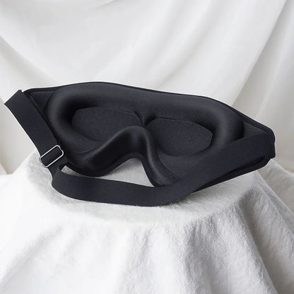 😴 Mascherina per Dormire in Memory Foam 3D – Comfort Estremo & Buio Totale.