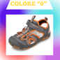 Sandali per bambino/a con chiusura a strappo. Antiscivolo e ideali per comfort, leggerezza e praticità.