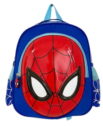 Zaino “Spiderman” per bambini in nylon poliestere. Impermeabile, Spazioso e alla Moda, Perfetto per Asilo/Scuola, Viaggi e Tempo Libero.